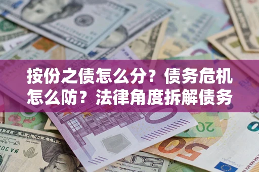武汉按份之债怎么分？债务危机怎么防？法律角度拆解债务分配与风险自保指南