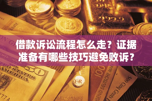 武汉借款诉讼流程怎么走？证据准备有哪些技巧避免败诉？