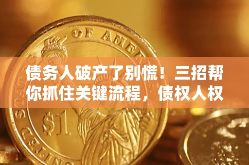 武汉债务人破产了别慌！三招帮你抓住关键流程，债权人权益不再缩水
