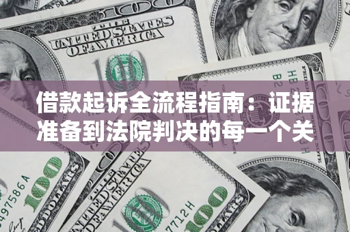 武汉借款起诉全流程指南：证据准备到法院判决的每一个关键步骤