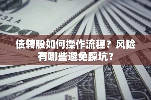 武汉债转股如何操作流程?风险有哪些避免踩坑? 武汉债转股如何操作流程?风险有哪些避免踩坑?