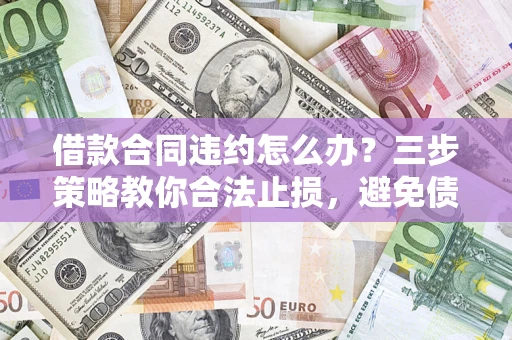 武汉借款合同违约怎么办？三步策略教你合法止损，避免债务危机升级